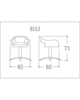 Кресло парикмахерское "DOLCENERA"